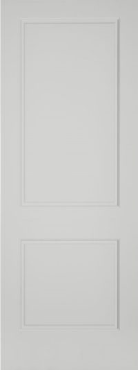 Raised 2 Panel Interior Door - Interior Raised Panel Wood Doors - #OV24 ...