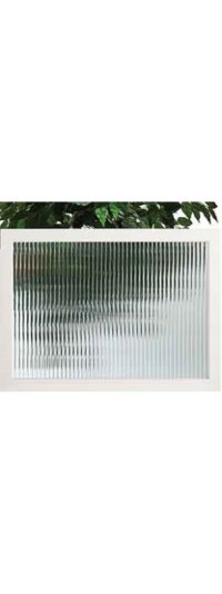 Narrow Reed Retro Glass Door - Reeded Glass Doors - Trimlite